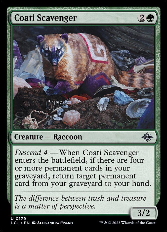 The Lost Caverns of Ixalan #179 Coati Scavenger