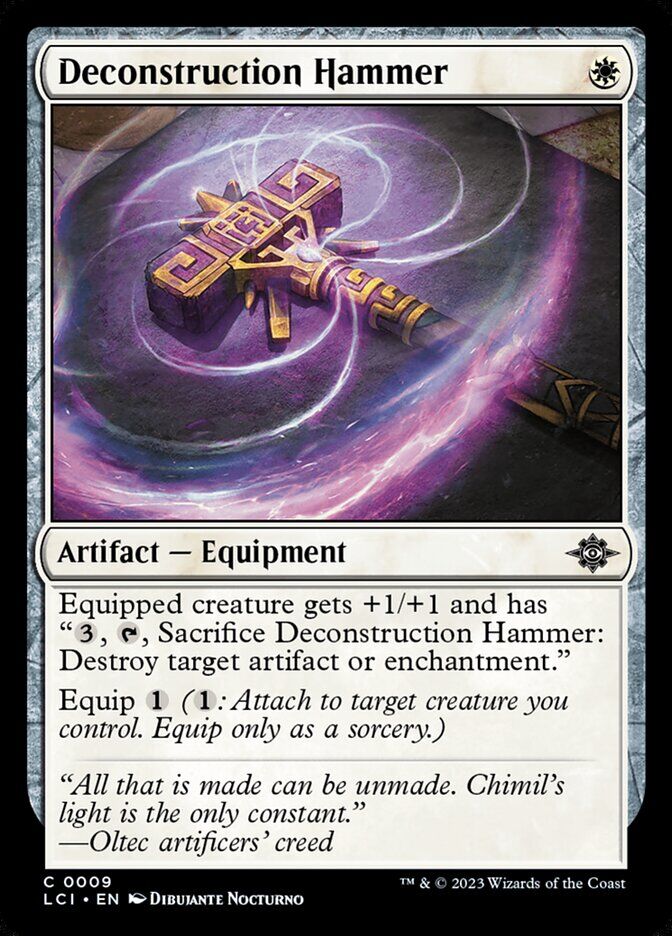 The Lost Caverns of Ixalan #9 Deconstruction Hammer