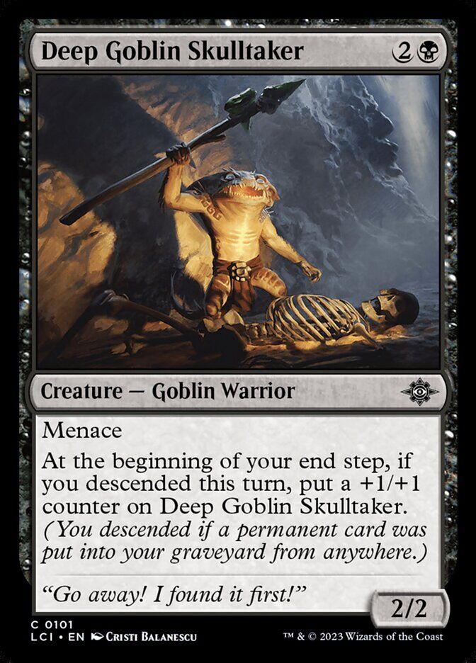 The Lost Caverns of Ixalan #101 Deep Goblin Skulltaker