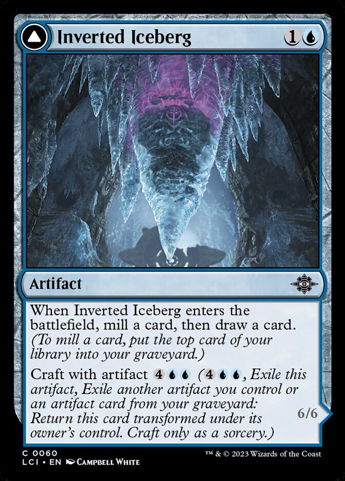 The Lost Caverns of Ixalan #60 Inverted Iceberg