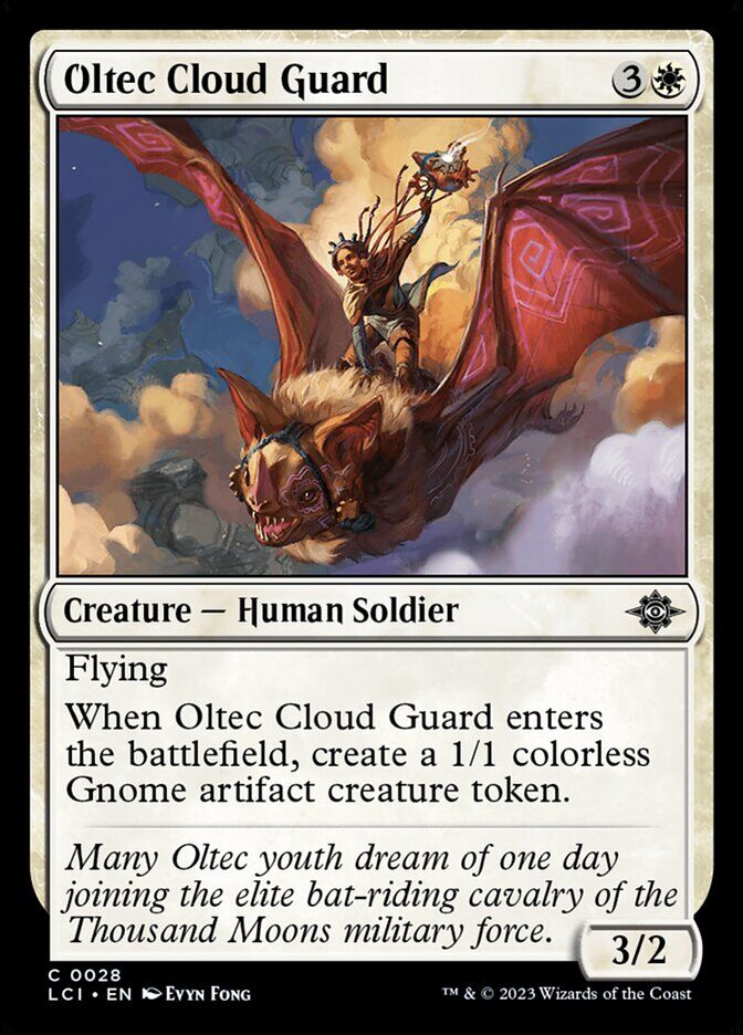 The Lost Caverns of Ixalan #28 Oltec Cloud Guard