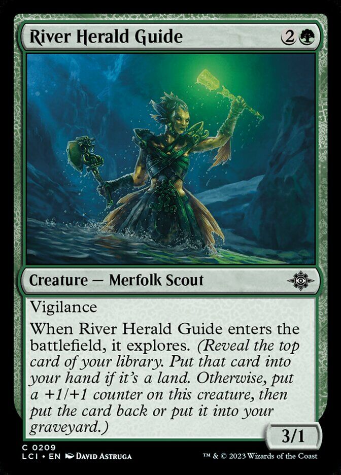 The Lost Caverns of Ixalan #209 River Herald Guide