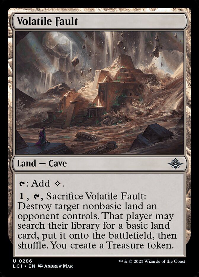The Lost Caverns of Ixalan #286 Volatile Fault