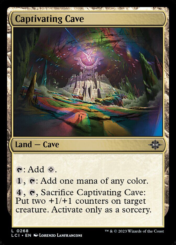 The Lost Caverns of Ixalan #268 Captivating Cave