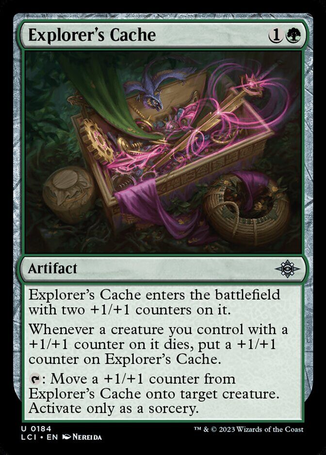 The Lost Caverns of Ixalan #184 Explorer's Cache