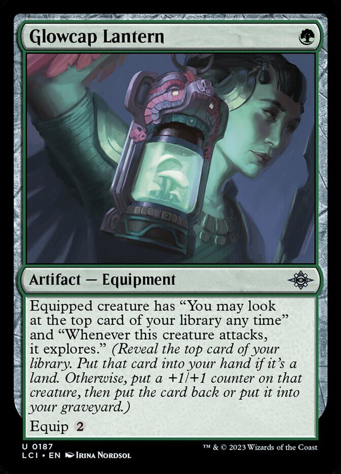 The Lost Caverns of Ixalan #187 Glowcap Lantern