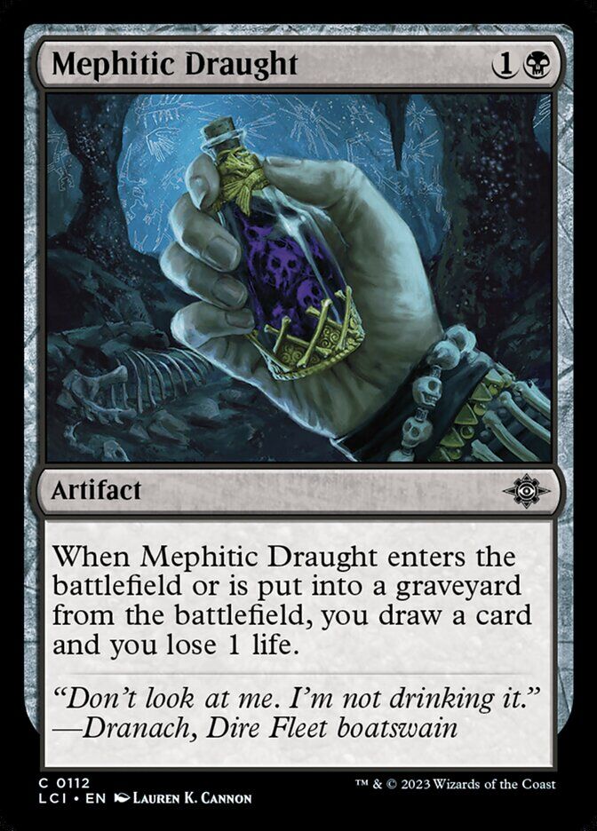 The Lost Caverns of Ixalan #112 Mephitic Draught