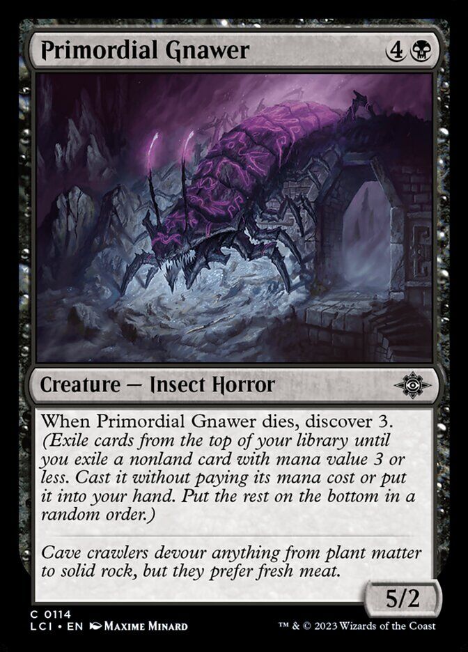 The Lost Caverns of Ixalan #114 Primordial Gnawer