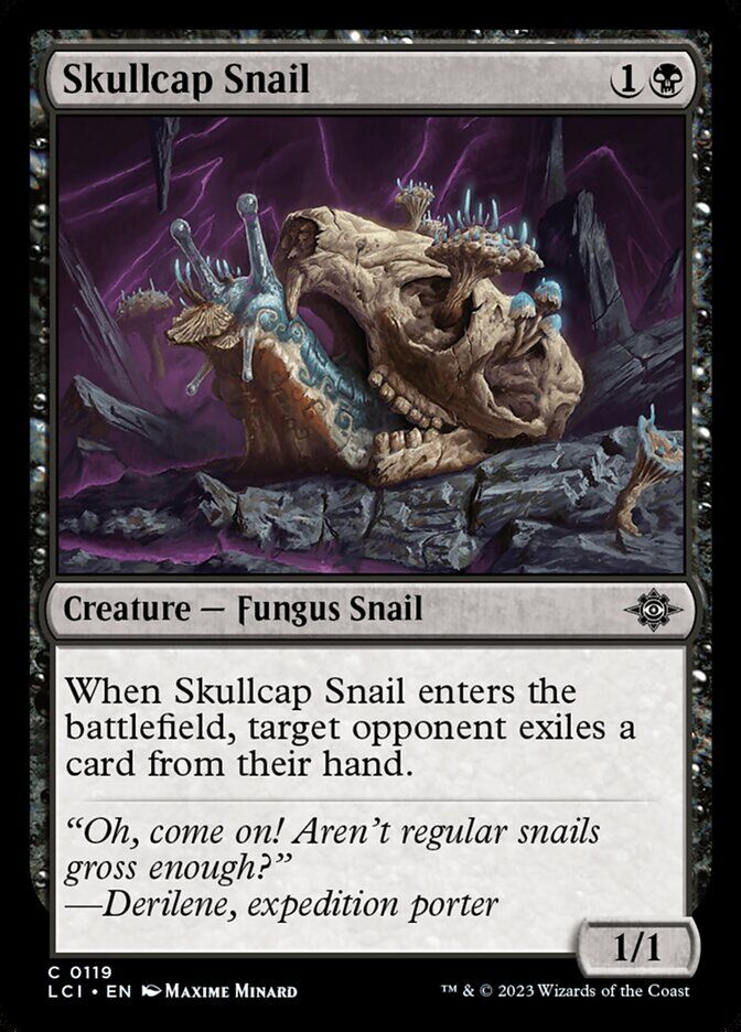 The Lost Caverns of Ixalan #119 Skullcap Snail