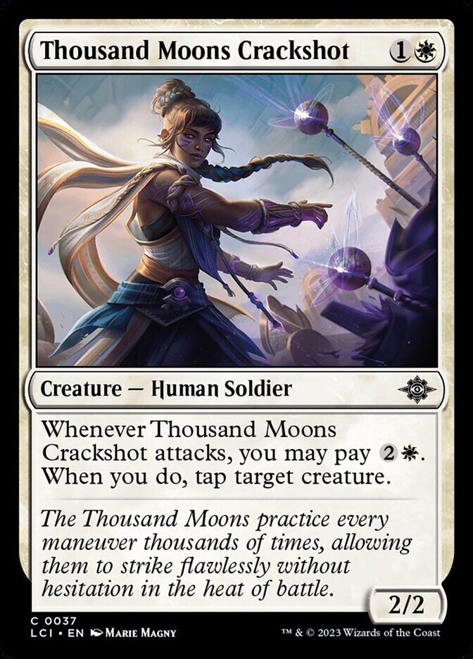 The Lost Caverns of Ixalan #37 Thousand Moons Crackshot
