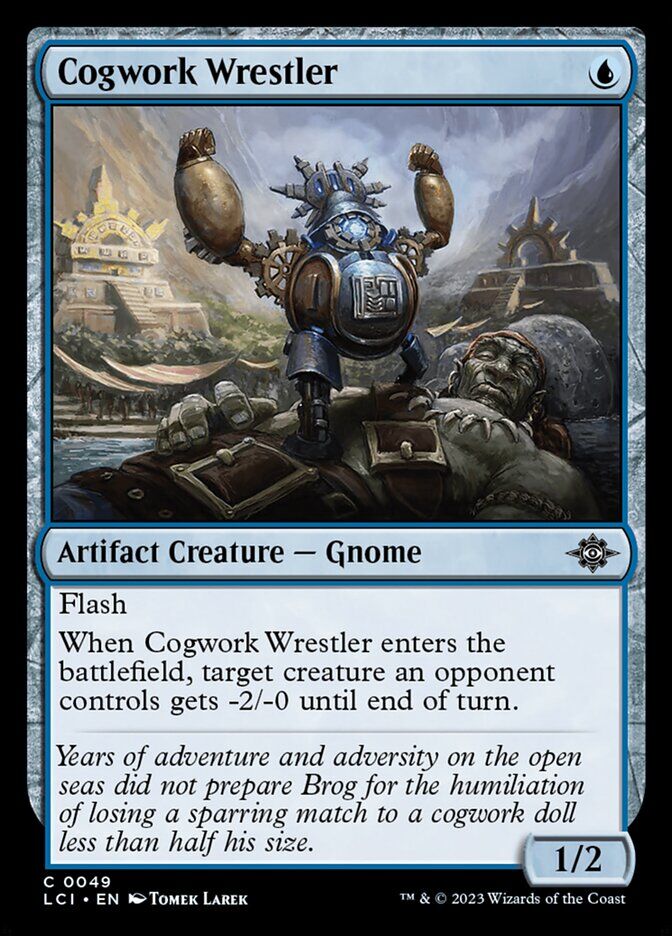 The Lost Caverns of Ixalan #49 Cogwork Wrestler