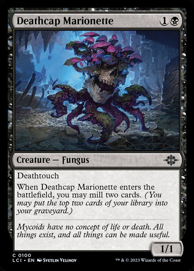 The Lost Caverns of Ixalan #100 Deathcap Marionette