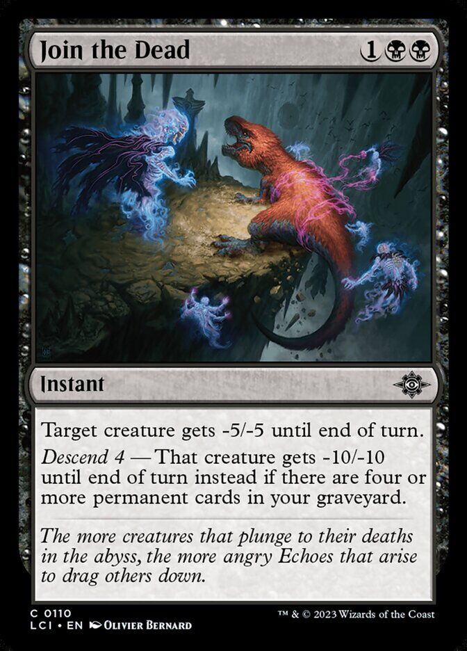 The Lost Caverns of Ixalan #110 Join the Dead