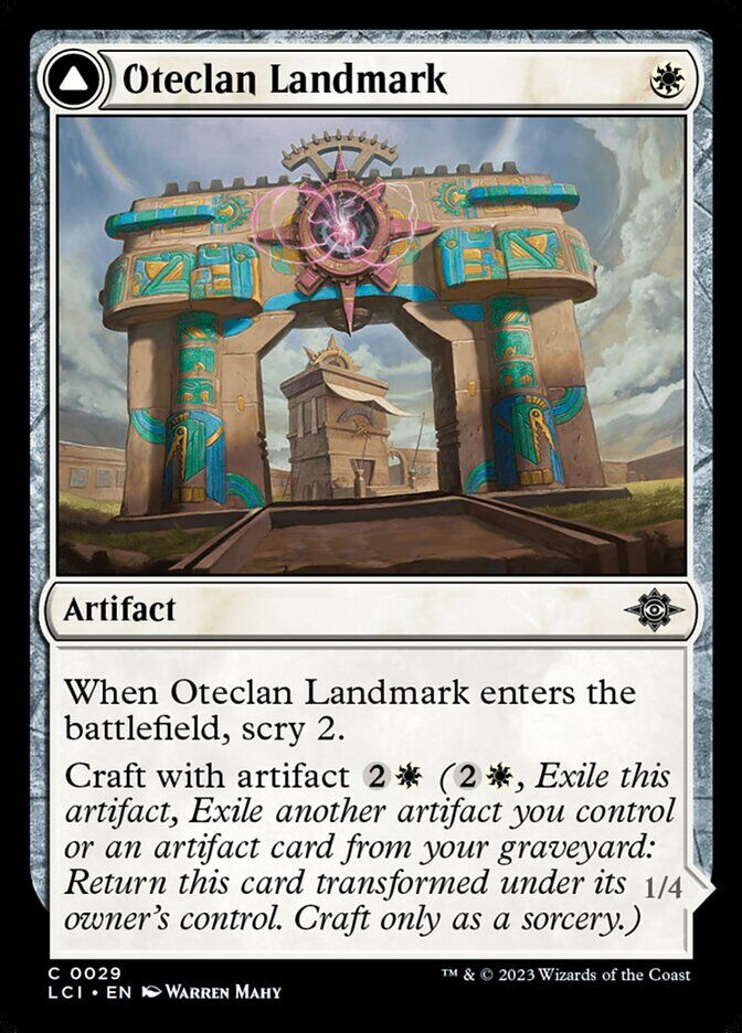 The Lost Caverns of Ixalan #29 Oteclan Landmark