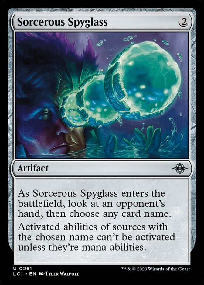 The Lost Caverns of Ixalan #261 Sorcerous Spyglass