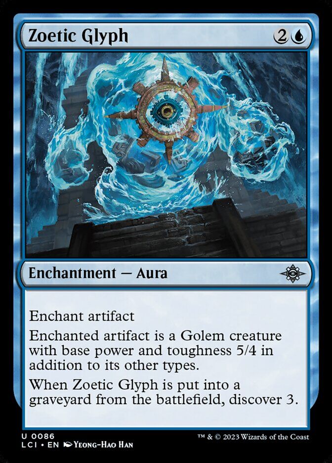 The Lost Caverns of Ixalan #86 Zoetic Glyph