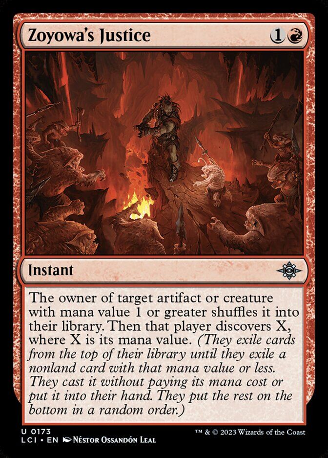 The Lost Caverns of Ixalan #173 Zoyowa's Justice