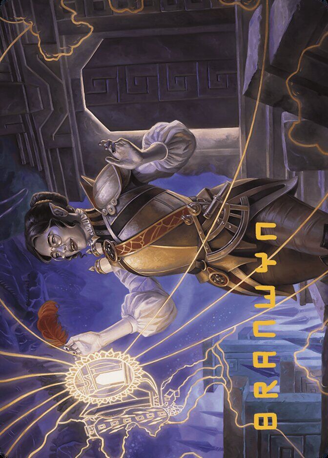 Art Series: The Lost Caverns of Ixalan #33 Amalia Benavides Aguirre Art Card (33/81) (Gold-Stamped Signature)