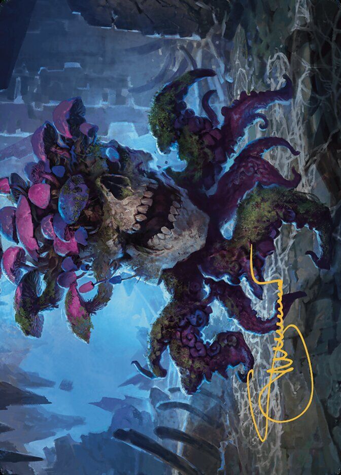 Art Series: The Lost Caverns of Ixalan #16 Deathcap Marionette Art Card (Gold-Stamped Signature)