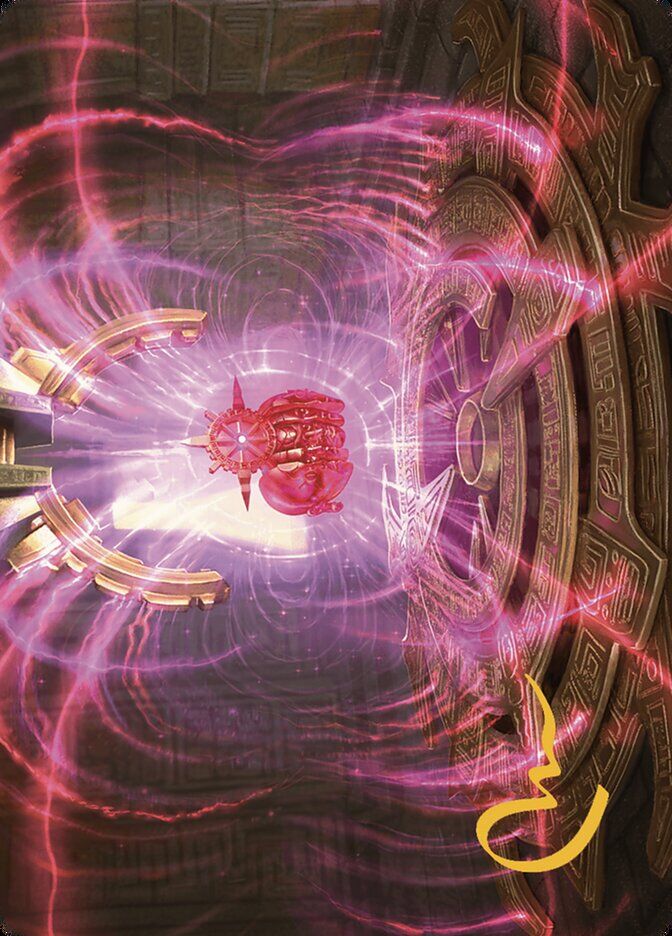 Art Series: The Lost Caverns of Ixalan #12 Locus of Enlightenment Art Card (Gold-Stamped Signature)
