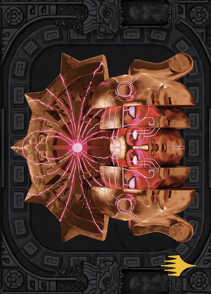 Art Series: The Lost Caverns of Ixalan #56 Ojer Taq, Deepest Foundation Art Card (56/81) (Gold-Stamped Planeswalker Symbol)