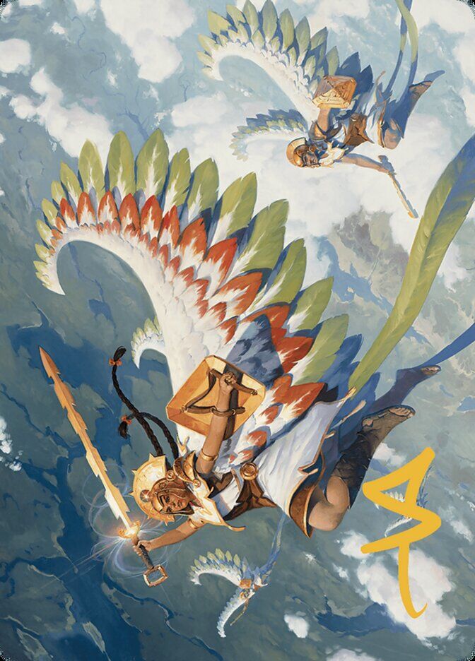 Art Series: The Lost Caverns of Ixalan #5 Resplendent Angel Art Card (5/81)