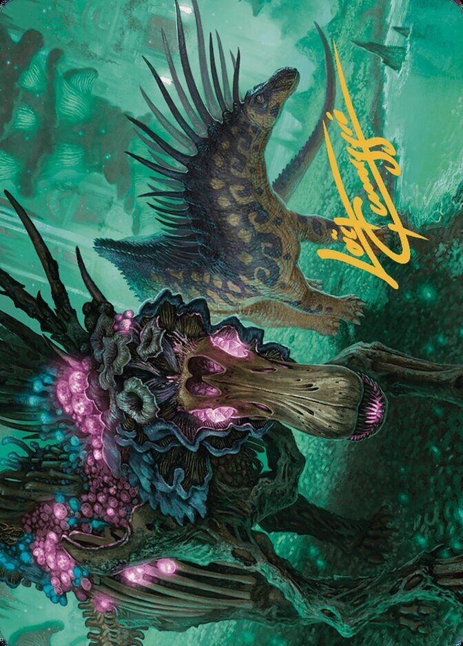Art Series: The Lost Caverns of Ixalan #32 Walk with the Ancestors Art Card (Gold-Stamped Signature)