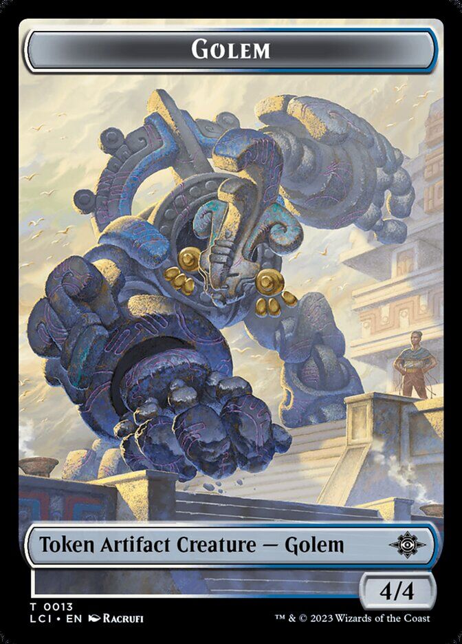 The Lost Caverns of Ixalan #13 Golem Token