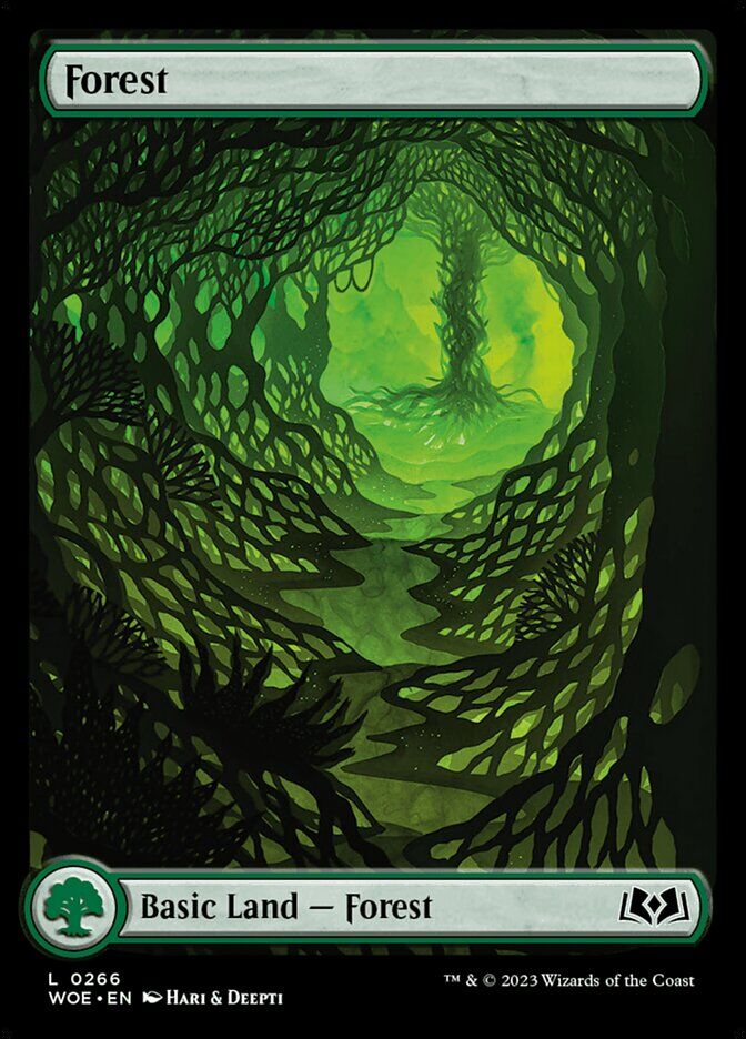 Wilds of Eldraine #266 Forest (0266)