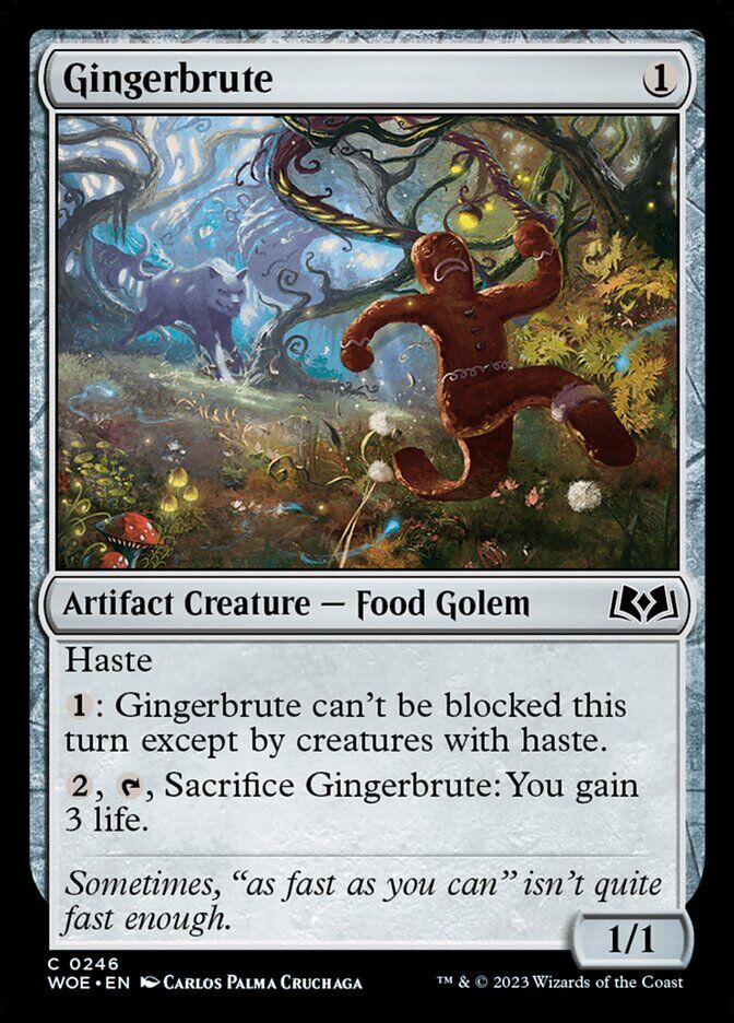 Wilds of Eldraine #246 Gingerbrute