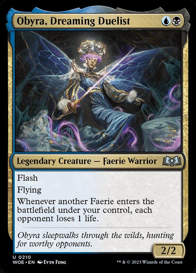 Wilds of Eldraine #210 Obyra, Dreaming Duelist