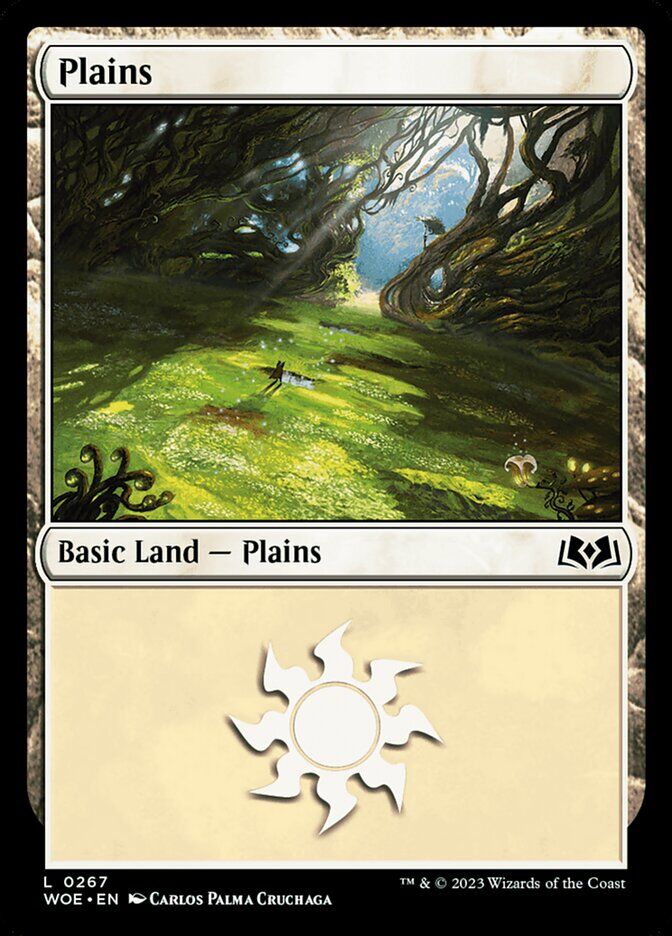 Wilds of Eldraine #267 Plains (0267)