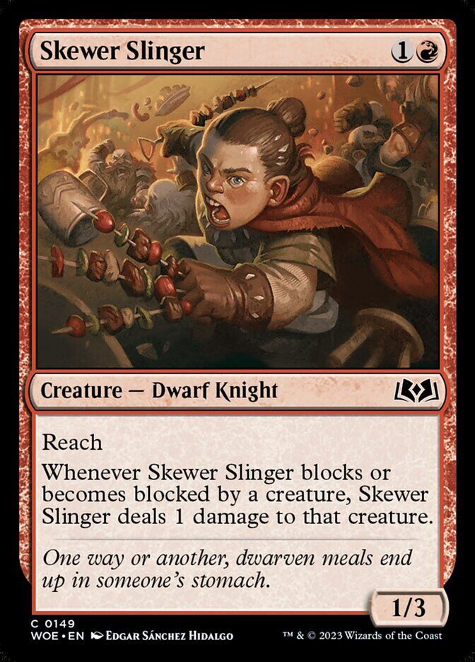 Wilds of Eldraine #149 Skewer Slinger