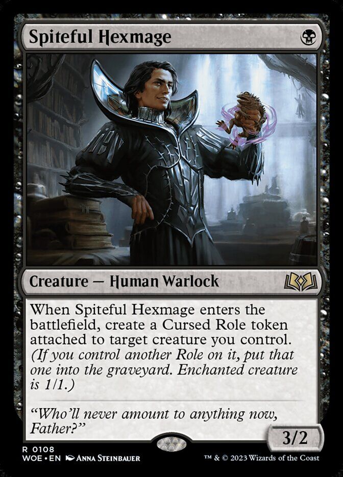 Wilds of Eldraine #108 Spiteful Hexmage