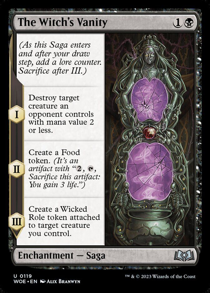 Wilds of Eldraine #119 The Witch's Vanity