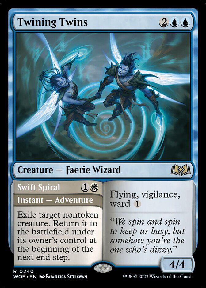 Wilds of Eldraine #240 Twining Twins