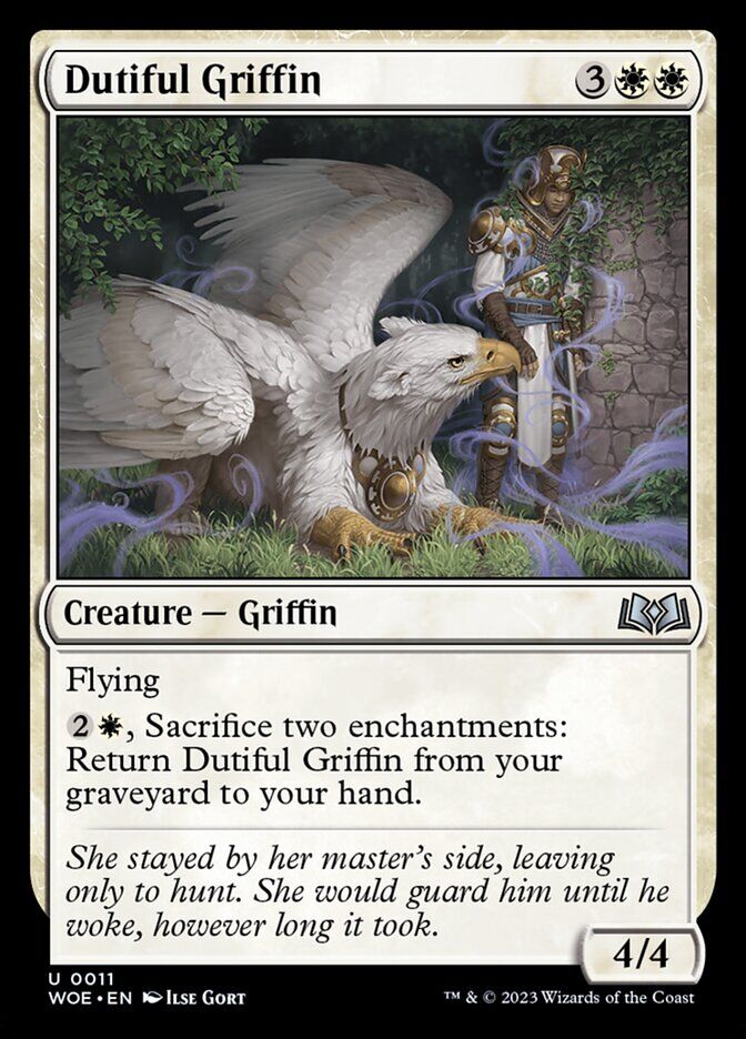 Wilds of Eldraine #11 Dutiful Griffin