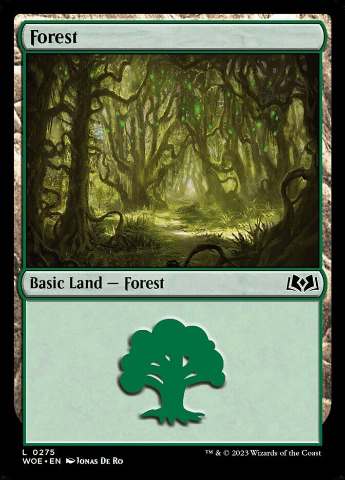 Wilds of Eldraine #275 Forest (0275)