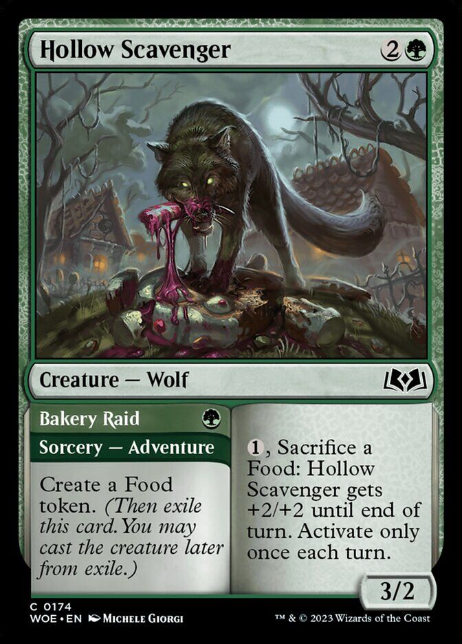 Wilds of Eldraine #174 Hollow Scavenger