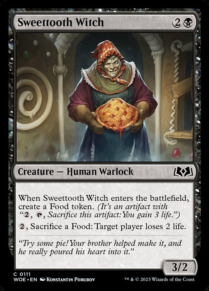Wilds of Eldraine #111 Sweettooth Witch