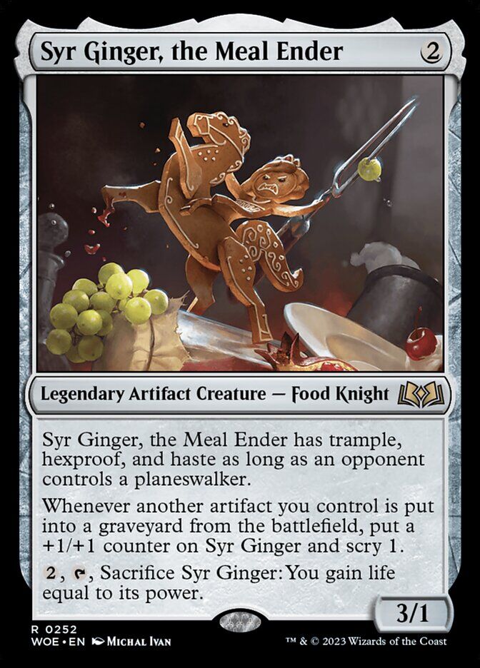 Wilds of Eldraine #252 Syr Ginger, the Meal Ender