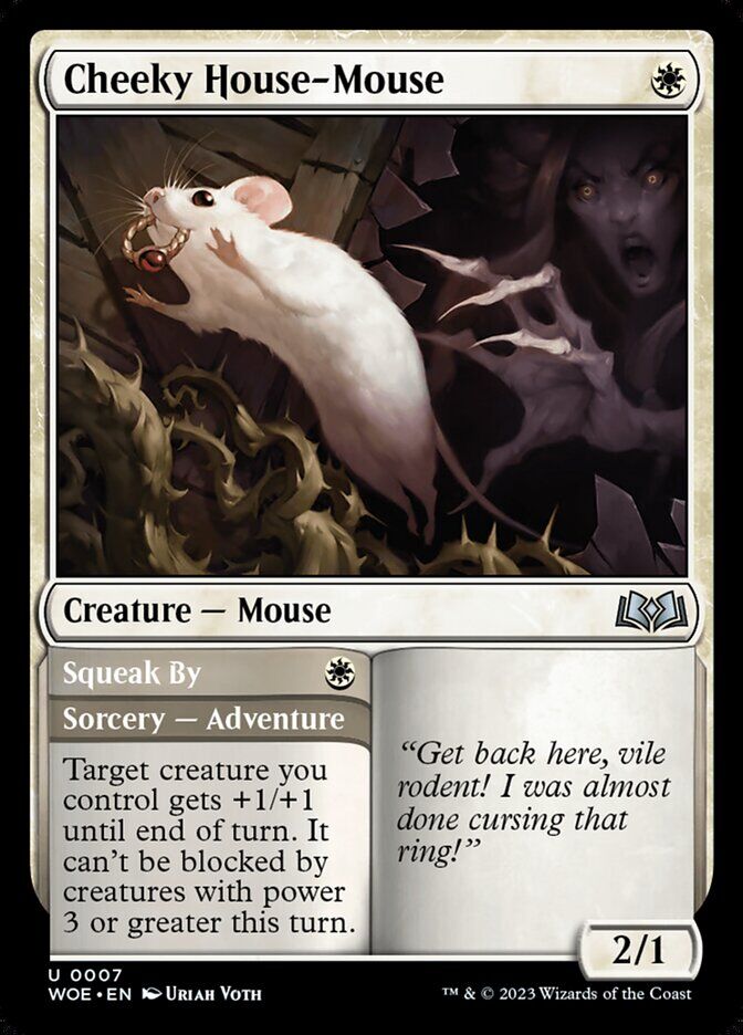 Wilds of Eldraine #7 Cheeky House-Mouse