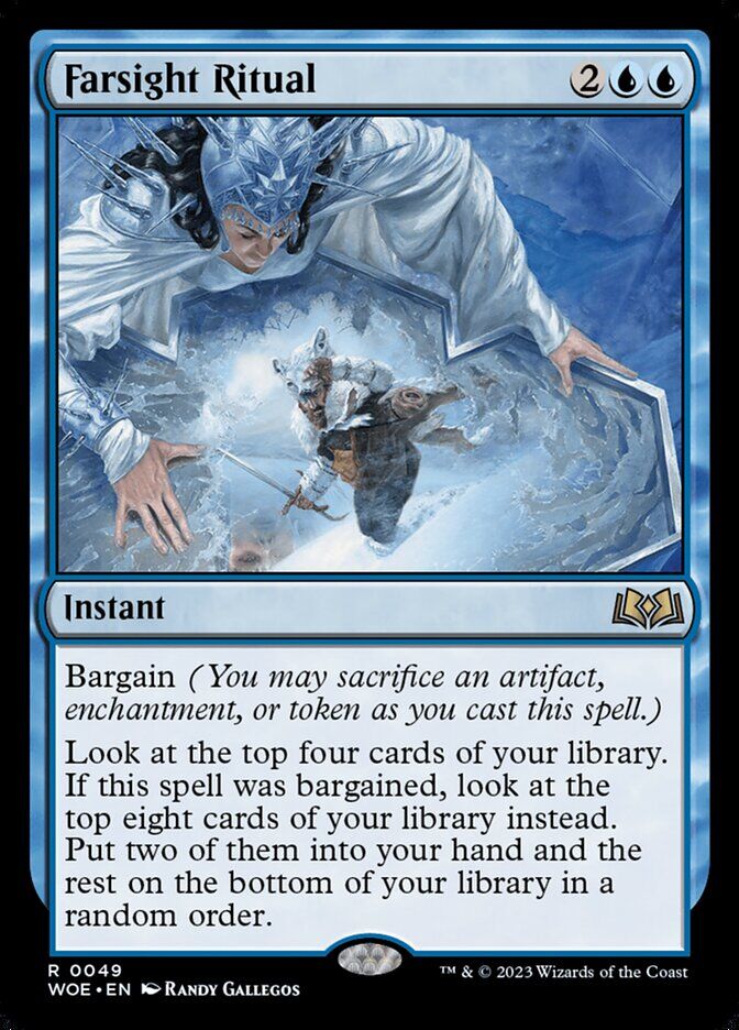 Wilds of Eldraine #49 Farsight Ritual