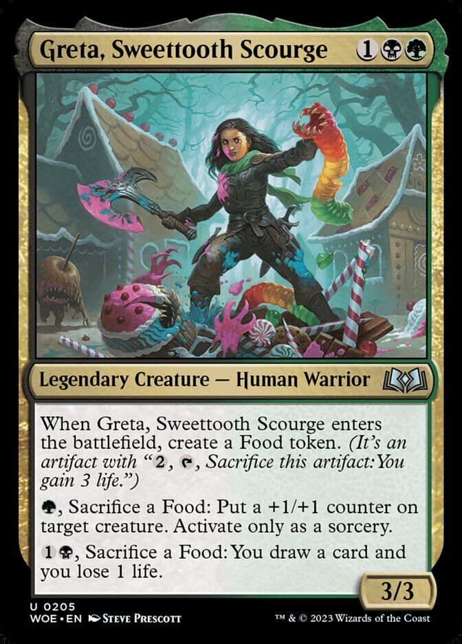 Wilds of Eldraine #205 Greta, Sweettooth Scourge