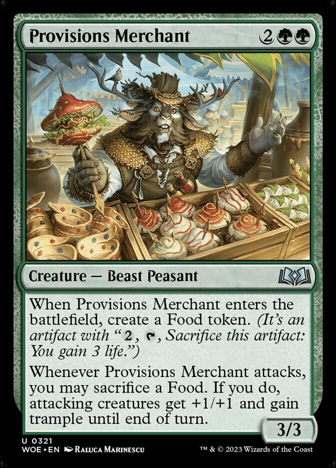 Wilds of Eldraine #321 Provisions Merchant