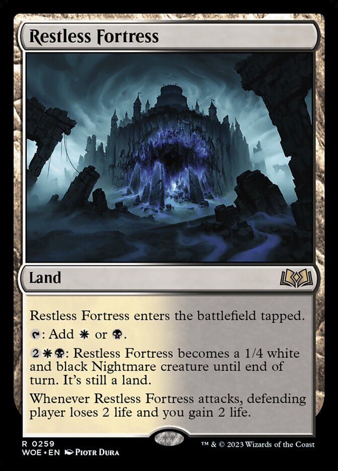 Wilds of Eldraine #259 Restless Fortress