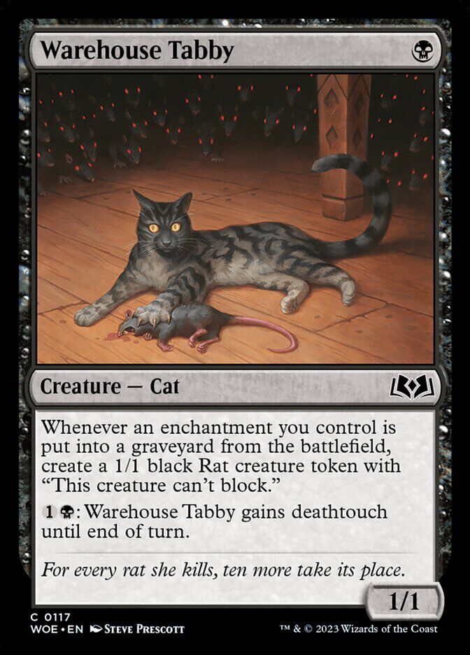 Wilds of Eldraine #117 Warehouse Tabby