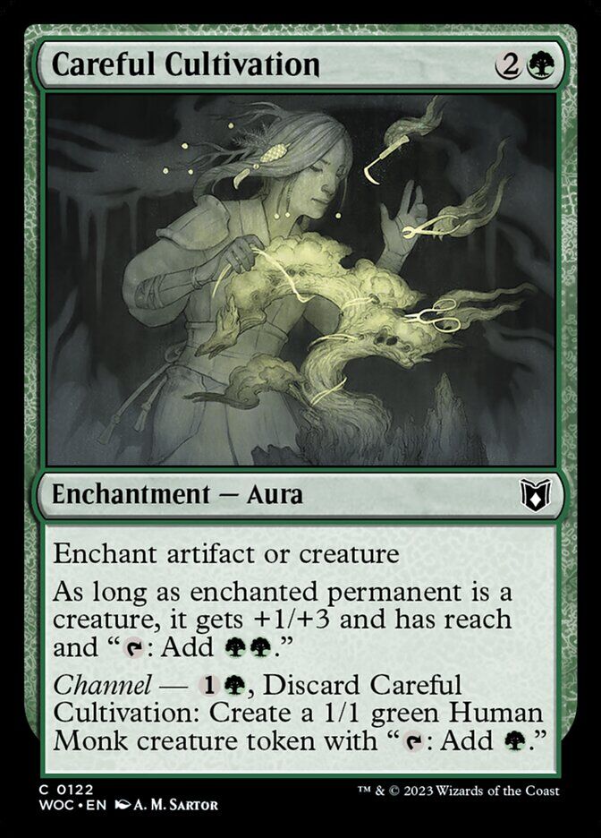 Commander: Wilds of Eldraine #122 Careful Cultivation