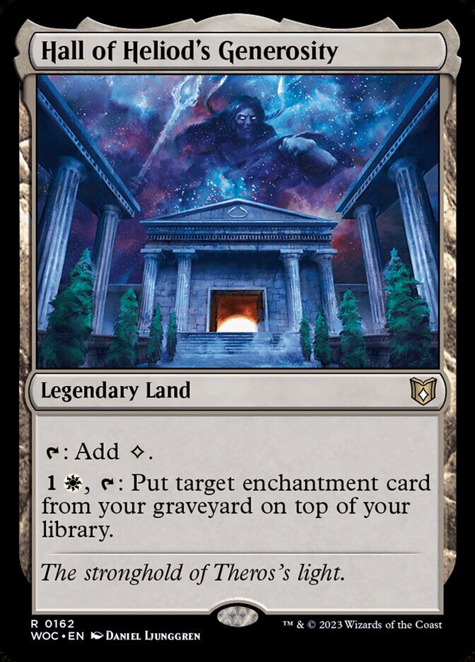 Commander: Wilds of Eldraine #162 Hall of Heliod's Generosity