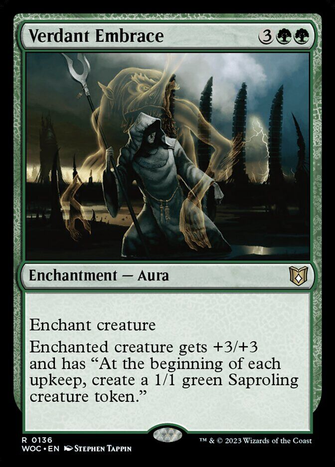 Commander: Wilds of Eldraine #136 Verdant Embrace